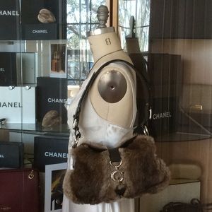 Doce & Gabbana real fur bag